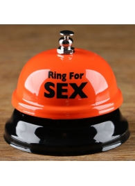 Настольный звонок RING FOR SEX - Сима-Ленд - купить с доставкой в Рязани