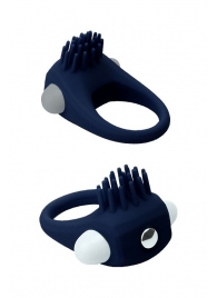 Синее эрекционное виброкольцо STIMU RING - Dream Toys - в Рязани купить с доставкой