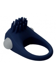 Синее эрекционное виброкольцо STIMU RING - Dream Toys - в Рязани купить с доставкой
