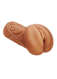 Кофейный мастурбатор-вагина Dumpling - Lola Games - в Рязани купить с доставкой