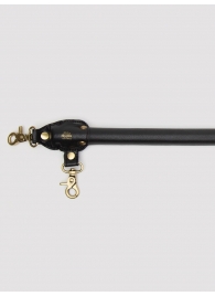 Черная распорка для ног Bound to You Faux Leather Spreader Bar - 50,8 см. - Fifty Shades of Grey - купить с доставкой в Рязани
