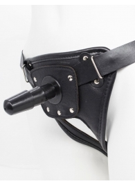 Черный пояс для насадок CLASS STRAP Restyling - LOVETOY (А-Полимер) - купить с доставкой в Рязани