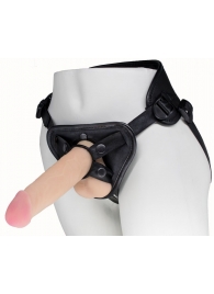 Пояс харнесс BEST UNI strap с 2 насадками - 18 и 22 см. - LOVETOY (А-Полимер) - купить с доставкой в Рязани