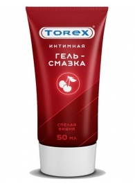 Смазка на водной основе TOREX  Спелая вишня  - 50 мл. - Torex - купить с доставкой в Рязани