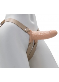 Телесный мужской парапротез MEN STYLE - 15 см. - LOVETOY (А-Полимер) - купить с доставкой в Рязани