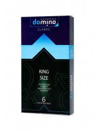 Презервативы увеличенного размера DOMINO Classic King size - 6 шт. - Domino - купить с доставкой в Рязани