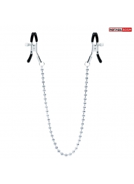 Оригинальные зажимы на соски с бусами - Notabu - купить с доставкой в Рязани