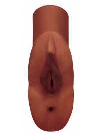 Коричневый мастурбатор Perfect Pussy Double Stroker - Pipedream - в Рязани купить с доставкой