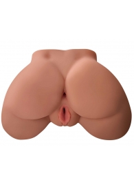 Кофейный мастурбатор-полуторс Perfect Ass Masturbator - Pipedream - в Рязани купить с доставкой