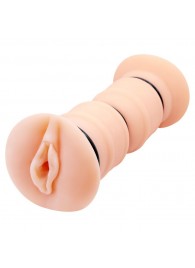 Телесный вибромастурбатор-вагина Michelle - Baile - в Рязани купить с доставкой