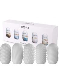 Набор из 5 мастурбаторов Hedy X5 Mixed - Svakom - в Рязани купить с доставкой