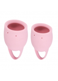 Набор из 2 розовых менструальных чаш Magnolia - Lola Games - купить с доставкой в Рязани