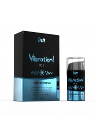 Жидкий интимный гель с эффектом вибрации Vibration! Ice - 15 мл. - INTT - купить с доставкой в Рязани