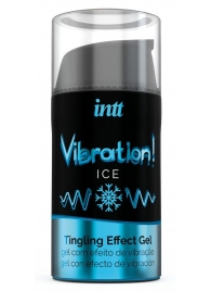 Жидкий интимный гель с эффектом вибрации Vibration! Ice - 15 мл. - INTT - купить с доставкой в Рязани