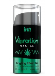 Жидкий интимный гель с эффектом вибрации Vibration! Ganjah - 15 мл. - INTT - купить с доставкой в Рязани