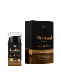 Жидкий интимный гель с эффектом вибрации Vibration! Coffee - 15 мл. - INTT - купить с доставкой в Рязани
