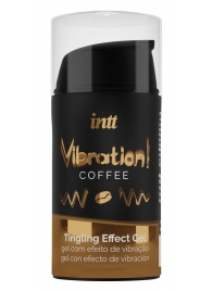 Жидкий интимный гель с эффектом вибрации Vibration! Coffee - 15 мл. - INTT - купить с доставкой в Рязани
