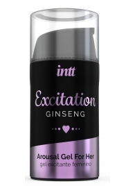 Женский возбуждающий интимный гель Excitation Ginseng - 15 мл. - INTT - купить с доставкой в Рязани