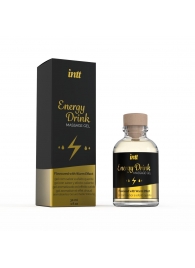 Массажный гель с согревающим эффектом Energy Drink - 30 мл. - INTT - купить с доставкой в Рязани