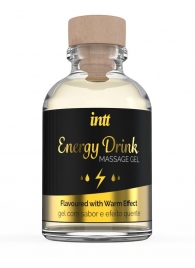 Массажный гель с согревающим эффектом Energy Drink - 30 мл. - INTT - купить с доставкой в Рязани