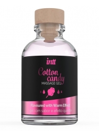 Массажный гель с согревающим эффектом Cotton Candy - 30 мл. - INTT - купить с доставкой в Рязани