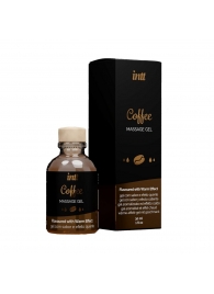 Массажный гель с согревающим эффектом Coffee - 30 мл. - INTT - купить с доставкой в Рязани