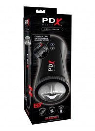 Черный автоматический мастурбатор-ротик Moto Stroker - Pipedream - в Рязани купить с доставкой