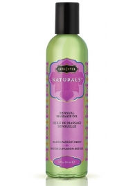 Массажное масло Naturals Island Passion Berry с ароматом тропических фруктов - 236 мл. - Kama Sutra - купить с доставкой в Рязани