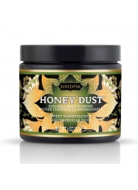 Пудра для тела Honey Dust Body Powder с ароматом жимолости - 170 гр. - Kama Sutra - купить с доставкой в Рязани