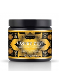 Пудра для тела Honey Dust Body Powder с ароматом кокоса и ананаса - 170 гр. - Kama Sutra - купить с доставкой в Рязани