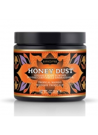 Пудра для тела Honey Dust Body Powder с ароматом манго - 170 гр. - Kama Sutra - купить с доставкой в Рязани