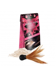 Пудра для тела Honey Dust Body Powder с ароматом клубники - 28 гр. - Kama Sutra - купить с доставкой в Рязани