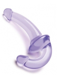 Фиолетовый безремневой страпон Strapless Strap-On - Lux Fetish - купить с доставкой в Рязани