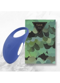 Синее кольцо с вибрацией Thor Cockring - FeelzToys - в Рязани купить с доставкой