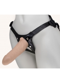 Пустотелый фаллопротез MEN STYLE - 17,5 см. - LOVETOY (А-Полимер) - купить с доставкой в Рязани