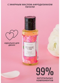 Массажное масло Pleasure Lab Delicate с ароматом пиона и пачули - 50 мл. - Pleasure Lab - купить с доставкой в Рязани