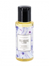 Массажное масло Pleasure Lab Enchanting с ароматом черной смородины и лаванды - 50 мл. - Pleasure Lab - купить с доставкой в Рязани
