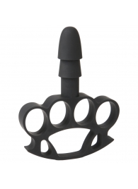 Кастет с штырьком для насадок Vac-U-Lock Knuckle Up - Doc Johnson - купить с доставкой в Рязани