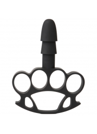 Кастет с штырьком для насадок Vac-U-Lock Knuckle Up - Doc Johnson - купить с доставкой в Рязани