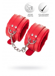 Красные оковы Anonymo из искусственной кожи - ToyFa - купить с доставкой в Рязани