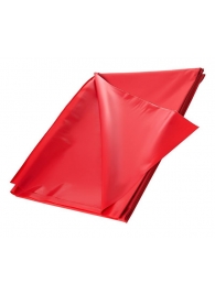 Красная простыня для секса из ПВХ - 220 х 200 см. - ToyFa - купить с доставкой в Рязани