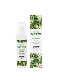 Разогревающее массажное масло с ароматом мохито Gourmet Mint Mojito - 50 мл. - Exsens - купить с доставкой в Рязани