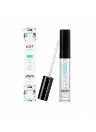 Блеск для губ Hot Kiss Coconut с ароматом кокоса - 7 мл. - Exsens - купить с доставкой в Рязани