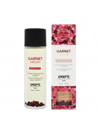 Органическое массажное масло GARNET ARGAN - 100 мл. - Exsens - купить с доставкой в Рязани
