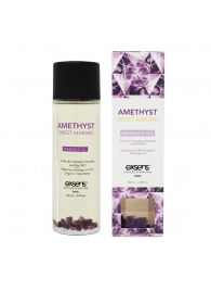 Органическое массажное масло AMETHYST SWEET ALMOND - 100 мл. - Exsens - купить с доставкой в Рязани