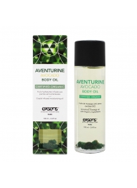 Органическое массажное масло AVENTURINE AVOCADO - 100 мл. - Exsens - купить с доставкой в Рязани