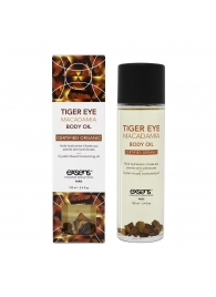 Органическое массажное масло TIGER EYE MACADAMIA - 100 мл. - Exsens - купить с доставкой в Рязани