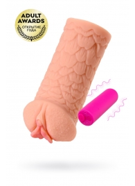 Реалистичный мастурбатор-вагина Elegance.003 с вибрацией - KOKOS - в Рязани купить с доставкой