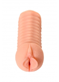Телесный реалистичный мастурбатор-вагина Elegance.006 с вибрацией - KOKOS - в Рязани купить с доставкой