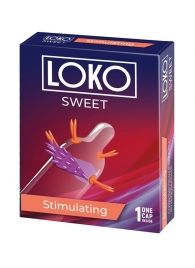 Стимулирующая насадка на пенис LOKO SWEET с возбуждающим эффектом - Sitabella - в Рязани купить с доставкой